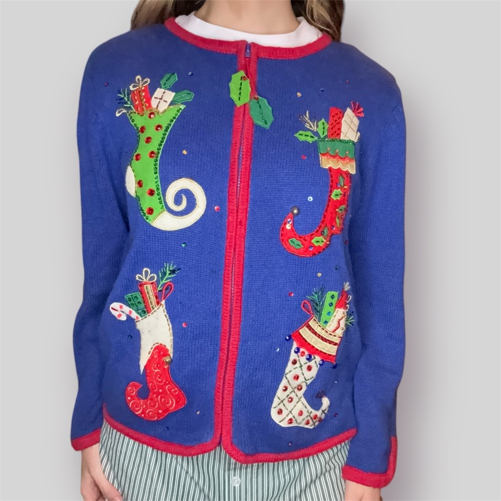 Vintage Christmas Cardigan